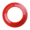 Jeep Wrangler JK 2 x Red A Pillar Speaker Cover Rings (2008-2014)