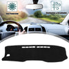 TOYOTA Hilux Black Dashboard Cover Mat Protector (2017-2023)
