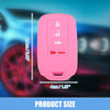 Honda Accord EX EXL EX-L (2013-2018) Black Pink Smart Key Fob Cover