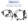 Toyota RAV4 1 Set Front Rear Left Right ABS Wheel Speed Sensor (2014-2018)