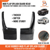 Mazda BT-50 Hi-Rider 4x4 Rear Mud Flaps (2012-2020)