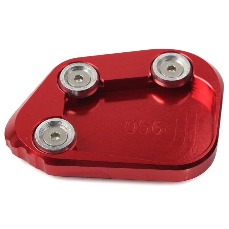 HONDA CBR250RR (2017-2018) Red Kickstand Side Stand Enlarger Plate
