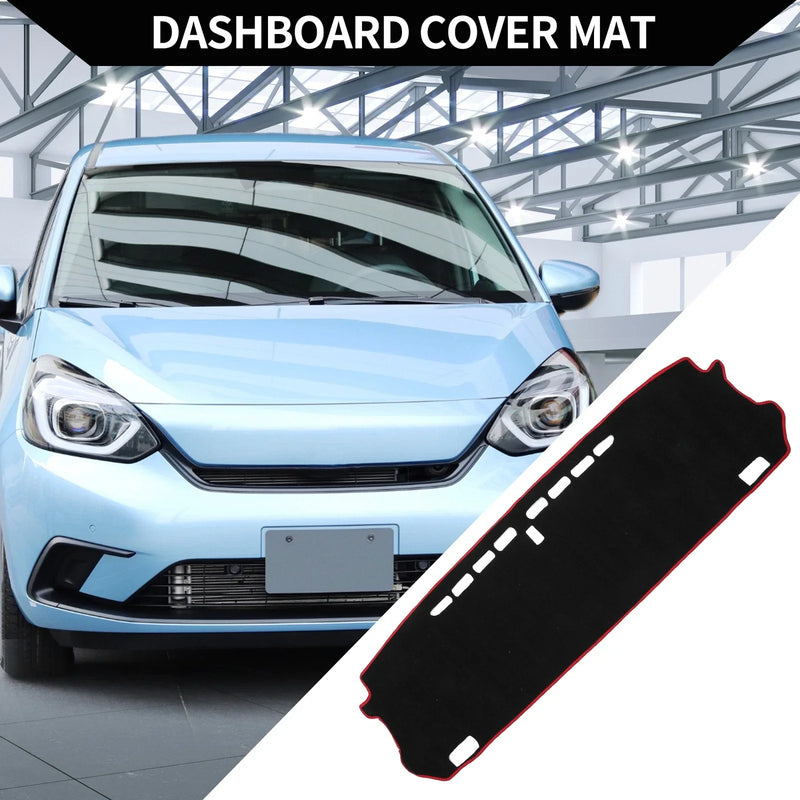 Honda Fit GR1-GR8 (2020-2024) Protector Black Red 1 Set Dashboard Cover Mat