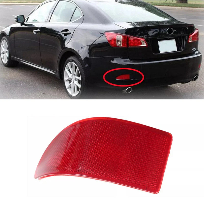 Lexus IS250 IS350 Rear Bumper Reflector Light Lens Left (2006-2013)