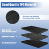 Ford Mustang 2015-2020 Rear Cargo Liner TPE Black 2 x Mats Trunk Mat
