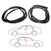 Toyota Corona Mark II RX10-RX13 4-Door Front Door Weatherstrip Set