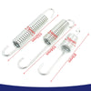 Motorcycle 3 in 1 Ring Motorcycle Kickstand Spring Silver Tone Universal