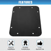 Jeep Wrangler JK Tailgate Vent Spare Tire Carrier Delete Plate (2007-2018)