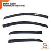 Nissan Tiida Sedan Weather Shield Window Visor Rain Guard (2006-2011)
