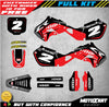 Honda CR 250 Full Custom Graphic Kit (1997-1999)