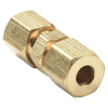 Vehicle 3/16 Inch Brass Inverted Flare Union Compression Fitting, 5 x Set