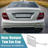 Mercedes Benz E-Class (2017-2023) Silver Tone Rear Bumper Tow Hook Cap