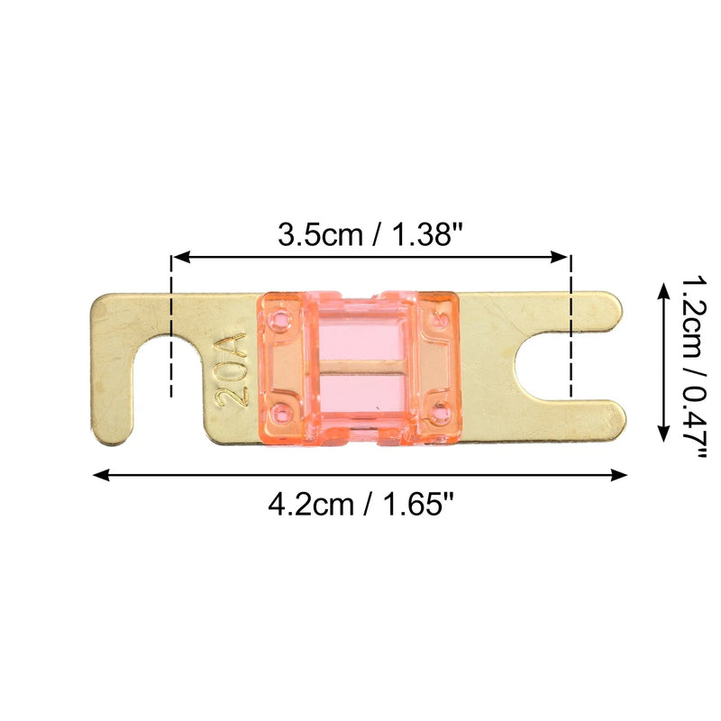 Car Truck Motorcycle Boat Audio 6 x 20A AFS Mini ANL Fuses