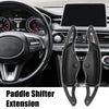 Hyundai 2018-2021 Aluminum Black Steering Wheel Paddle Shifter Extensions