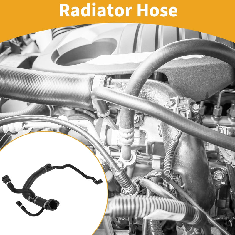 Radiator Hose BMW X5 E53 4.4i Rubber Black 1 Pc (2003-2006)