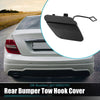 Mercedes E-Class (2017-2023) Unpainted Black Rear Bumper Tow Hook Cap