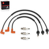 Polaris GENESIS 3pcs Ignition Coil Wire & Spark Plug (1999–2002)