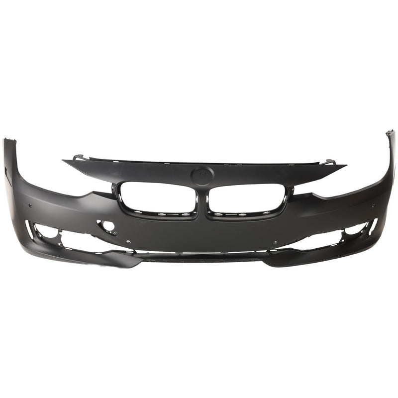 Front Bumper Cover For 2012-2015 BMW 328i Primed with Fog