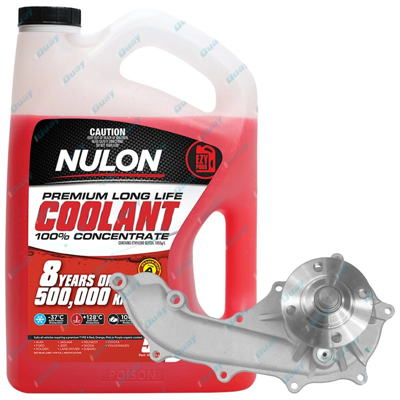 Toyota Hilux TGN16 4cyl 2TR-FE 2.7L Petrol 2x4 2005~14 Water Pump + Coolant