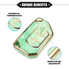 Jeep Wrangler JL JLU 4 Button Remote Key Fob Cover Case (2018-2023)