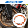 Motorcycle Hydraulic Brake Hose Line Pipeline 10mm Orange