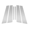 BMW 3-Series 6 x Silver Tone Door Pillar Window Trim (2013 - 2018)