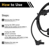 Ford F-250 F-350 F-450 Super Duty ABS Wheel Speed Sensor (1999-2004)