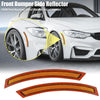 BMW F15 F85 Front Bumper Reflectors  Yellow (2014-2019)