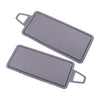 Mercedes Benz W220 Grey Sun Visor Shade Mirror Covers (2000-2006)