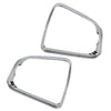 Tesla Model Y Chrome Rearview Mirror Rain Eyebrow Covers (2020-2021)