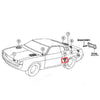 Toyota Celica 1970-1977 Dragon Emblem