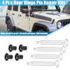 Jeep Wrangler 4 x Door Hinge Pin Repair Kit (2007-2018)