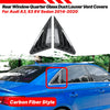 Audi A3 S3 Rear Side Window Quarter Shutter Cover Trim (2014–2020)
