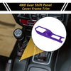 Jeep Wrangler JL JLU 2018-2024 - Purple Trim 4WD Gear Shift Panel Cover
