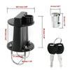 Vehicles 3L/5L Fuel Tank Mount Jerry Can Key Bracket Holder Lock Fastener