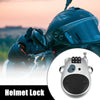 Motorcycle Helmet Lock / Portable / 3-Digit Security Resettable Lock