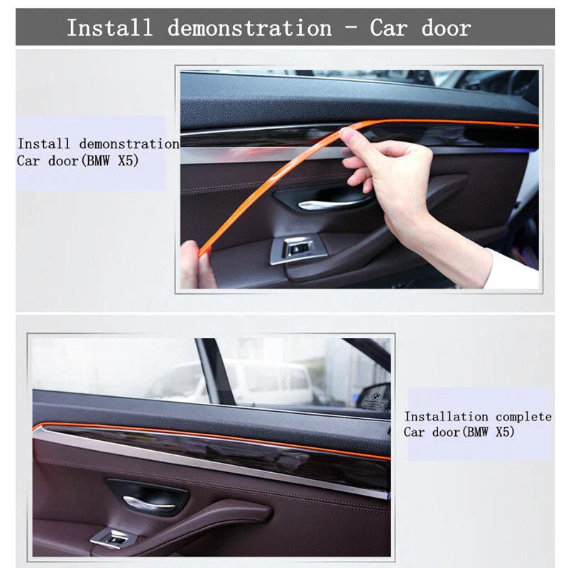 Universal Models Blue Car Interior Neon LED Light Strip (2023)
