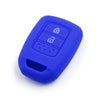 Honda Crider, Civic, Jade Blue Silicone Key Fob Cover Case (2016-2023)