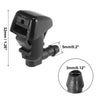Jeep Compass Front Windshield Washer Nozzles (2007-2010)
