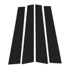Lexus GS (2012-2019) Black 4 Pcs Door Pillar Window Trim