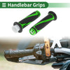 Motorcycle Green 7/8" 22mm Hand Grips Cover Kit