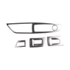 BMW 5 Series Polished Interior Door Window Lift Button Cover Trim