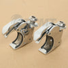 Harley Dyna Wide Glide Softail Night Train 41mm Windshield Clamps (88-13)