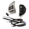 Mitsubishi Outlander Steering Wheel Switch Buttons Silver (2003-2023)