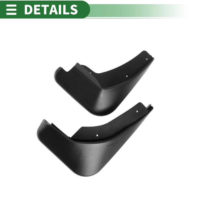 Ford Fiesta Hatchback (2009-2012) with Mounts Mud Flaps Splash Guards
