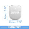 Volvo S60 S90 V60 V90 XC60 XC90 Ignition Button Cover Sticker (2017-2023)