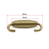 4pcs Stainless Steel Gold Tone Swivel Exhaust Pipe Springs