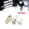 Nissan Rogue 1 White LED Dome Map Lights (2008-2013)