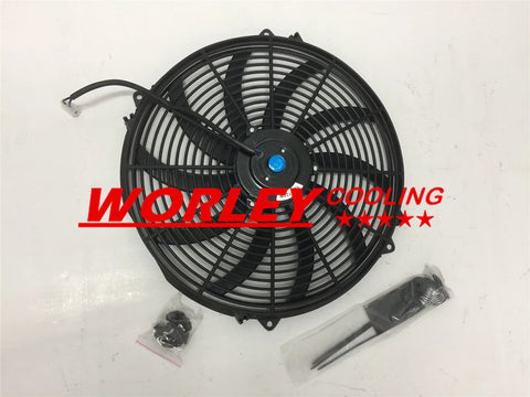 Ford Hi-Boy Chevy 3 Row Aluminum Radiator & Fan (1932)