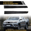 Toyota Tacoma 4WD Pair 2 x Front Bumper Grille Headlight Filler